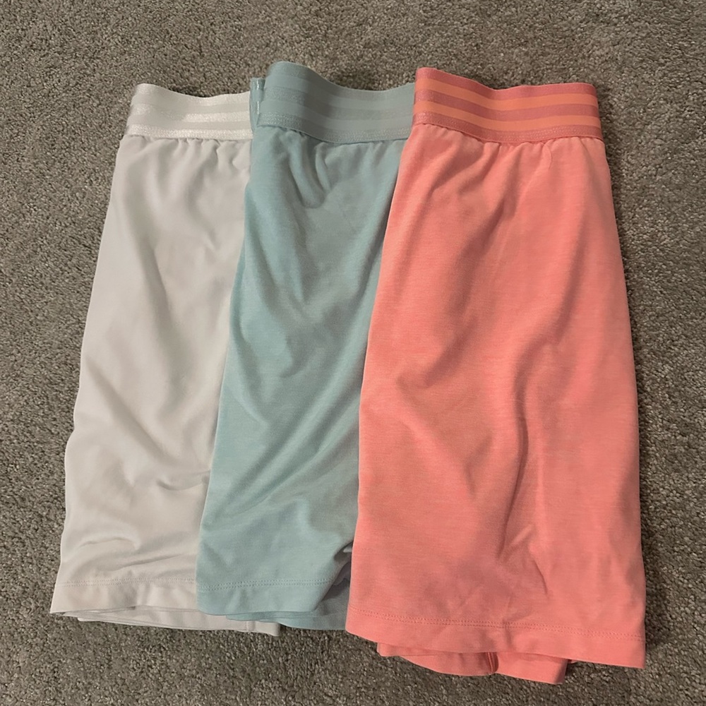 Set of 3 adidas golf skorts